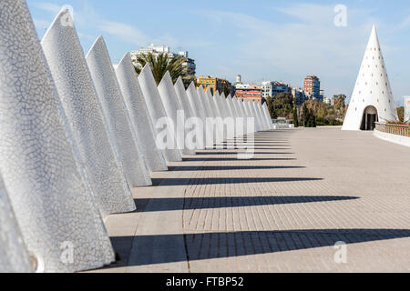 Ciutat ciencies arts,Valencia,Spagna. Foto Stock