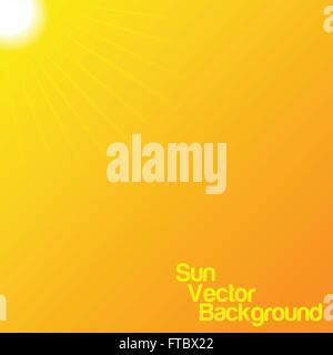 Abstract vettore sfondo Sun Illustrazione Vettoriale