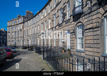 Una sezione di Drummond posto nella zona nuova di Edinburgo. Foto Stock