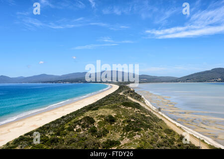 Il collo, Bruny Island, Tasmania, Australia Foto Stock