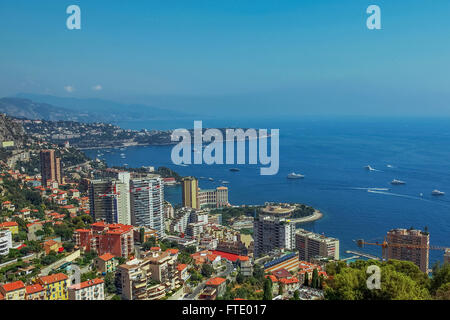 Principato di Monaco, Cote d'Azur, Europa Foto Stock