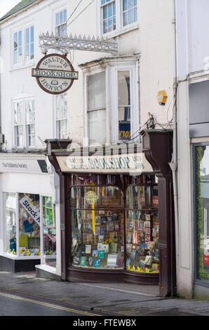 Walter Henry's Bookshop in Bideford Devon, Regno Unito Foto Stock