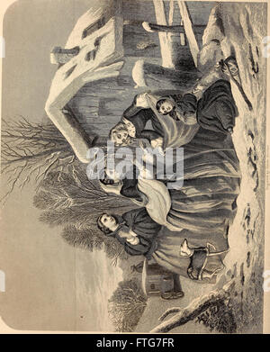 Godey lady del libro di (1840) Foto Stock