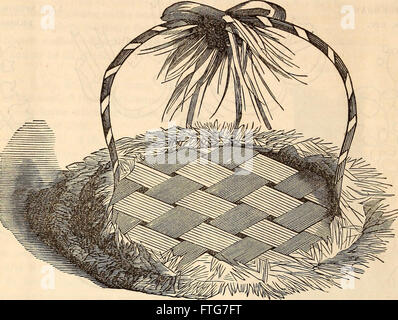 Godey lady del libro di (1840) Foto Stock