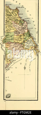 Ordnance dizionario geografico della Scozia - un sondaggio della topografia scozzese, statistica, note biografiche e storiche (1885) Foto Stock