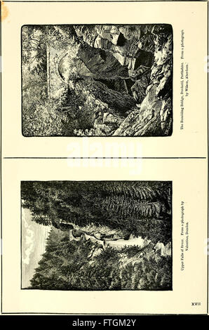 Ordnance dizionario geografico della Scozia - un sondaggio della topografia scozzese, statistica, note biografiche e storiche (1885) Foto Stock