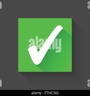 Segno di spunta illustrazione vettoriale Illustrazione Vettoriale