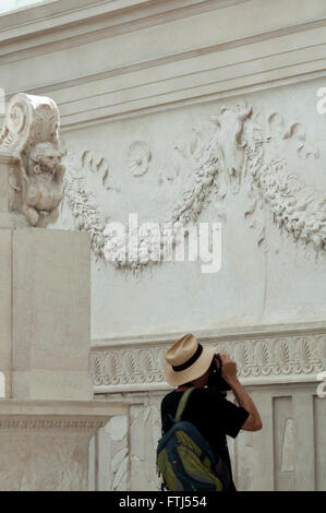 Italia Lazio Roma, Ara Pacis Art Center Foto Stock