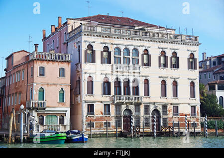 Venezia Palazzo Correr-Contarini-Zorzi Foto Stock