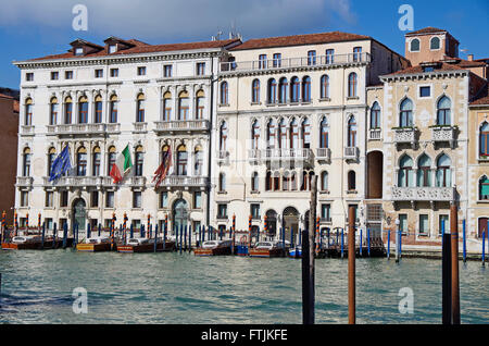 Venezia Palazzo Flangini-Ferro-Fini etc Foto Stock