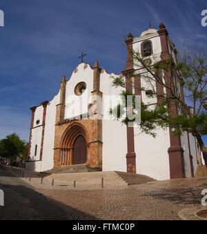 Se Cathedral di Silves, Algarve Foto Stock