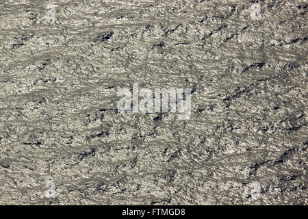 Vista aerea dell'Oceano Atlantico al momento di Trindade Island Foto Stock