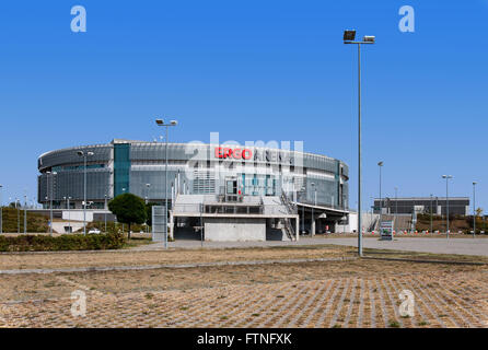 SOPOT, Polonia - Agosto 22, 2015: ERGO Arena di Sopot. Intrattenimento moderno e impianto sportivo. Uno dei più grandi in Polonia Foto Stock