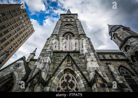 Pine Street Chiesa Presbiteriana, nel centro cittadino di Harrisburg, Pennsylvania. Foto Stock