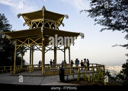 Vista cinese nel Bairro Alto da Boa Vista - Parco Nazionale della Foresta di Tijuca Foto Stock