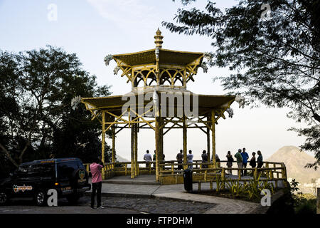 Vista cinese nel Bairro Alto da Boa Vista - Parco Nazionale della Foresta di Tijuca Foto Stock