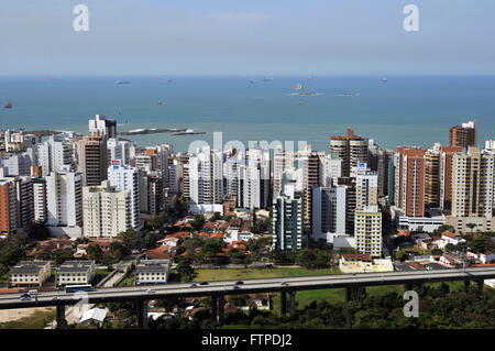 Vista della città di Vila Velha da Nossa Senhora da Penha Foto Stock