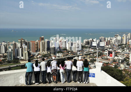 Vista della città di Vila Velha da Nossa Senhora da Penha Foto Stock