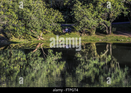 Il Jardim Botanico de Curitiba ufficialmente denominato Maria Jardim Botanico Garfunkel Richbieter Foto Stock