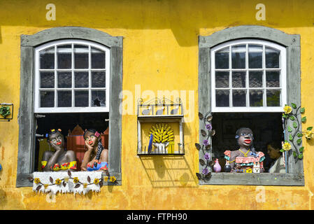 Arti e Mestieri fiera nel centro storico Foto Stock