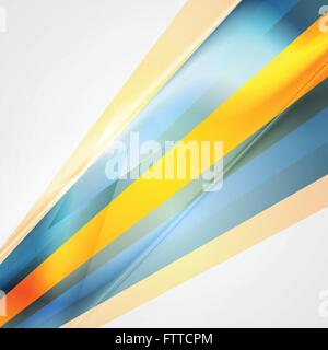 Abstract colorati tech sfondo striato. Il design del vettore Illustrazione Vettoriale