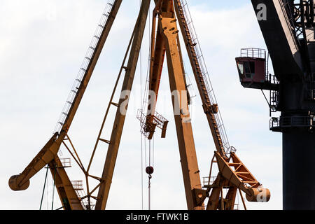 Per IMPIEGHI PESANTI GRU Foto Stock