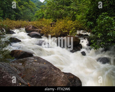 Nangrong cascata, il Parco Nazionale di Khao Yai, Nakhon Nayok, Thailandia Foto Stock