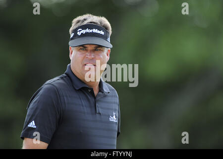 Decatur, Georgia, Stati Uniti. Il 27 settembre, 2009. Kenny Perry (USA) prima di iniziare il giro finale del PGA Tour campionato dell'evento finale del 2009 FedEx Cup a East Lake Golf Club a sett. 27, 2009 in Decatur, Ga. ZUMA Press/Scott A. Miller © Scott A. Miller/ZUMA filo/Alamy Live News Foto Stock