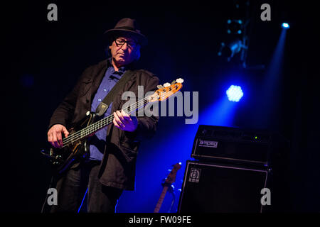 Trezzo sull'adda, Milano, Italia. Il 31 marzo, 2016. televisione eseguire live al live music club di Trezzo sull'adda milano credito: Roberto finizio/ alamy live news Foto Stock