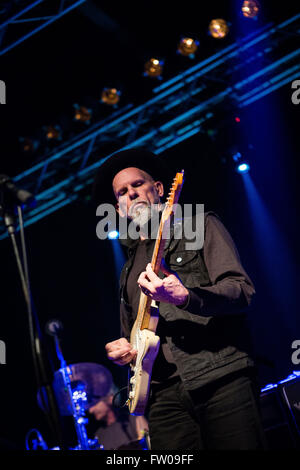 Trezzo sull'adda, Milano, Italia. Il 31 marzo, 2016. televisione eseguire live al live music club di Trezzo sull'adda milano credito: Roberto finizio/ alamy live news Foto Stock