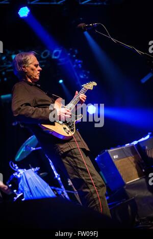 Trezzo sull'adda, Milano, Italia. Il 31 marzo, 2016. televisione eseguire live al live music club di Trezzo sull'adda milano credito: Roberto finizio/ alamy live news Foto Stock