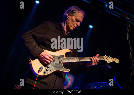 Trezzo sull'adda, Milano, Italia. Il 31 marzo, 2016. televisione eseguire live al live music club di Trezzo sull'adda milano credito: Roberto finizio/ alamy live news Foto Stock