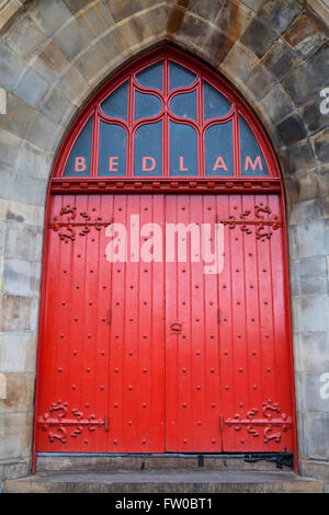 L'ingresso principale al bolgia Theatre di Edimburgo, in Scozia. Foto Stock