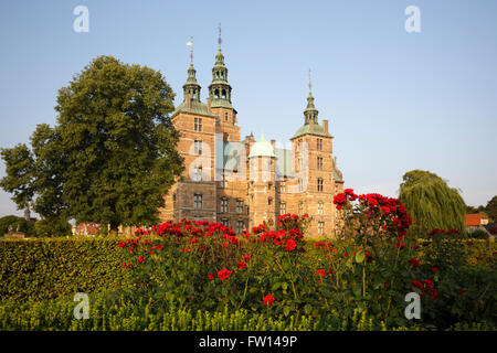 Il Castello di Rosenborg a Copenaghen, Danimarca Foto Stock