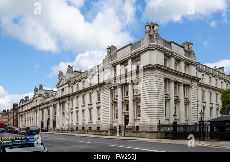 Gli edifici del governo, Merrion Street Upper, Dublino, Irlanda Foto Stock