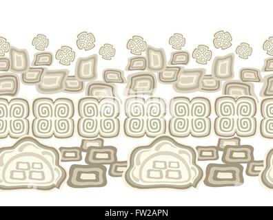 Seamless pattern colorati in stile indiano. EPS10 illustrazione vettoriale. Illustrazione Vettoriale