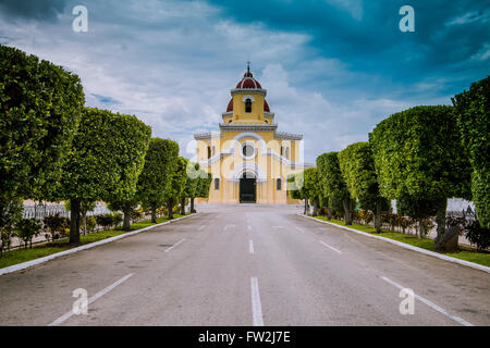 Il cimitero di Colon nel Vedado,l'Avana, Cuba.cimitero di Colon è uno del grande storico cimitero. Foto Stock