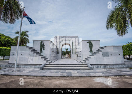 L'Avana, Cuba - 22 Settembre 2015: il cimitero di Colon nel Vedado,l'Avana, Cuba.cimitero di Colon è uno del grande storico cemete Foto Stock