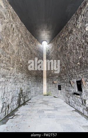 Memoriale ebreo nel campo di concentramento di Dachau Foto Stock