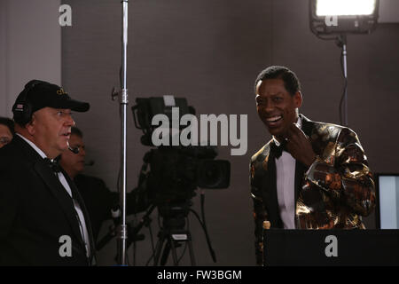 La 88th Oscar live dal Dolby Theatre - Sala stampa dotata di: Orlando Jones dove: Los Angeles, California, Stati Uniti quando: 28 Feb 2016 Foto Stock