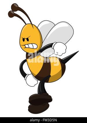 Ape arrabbiato Illustrazione Vettoriale