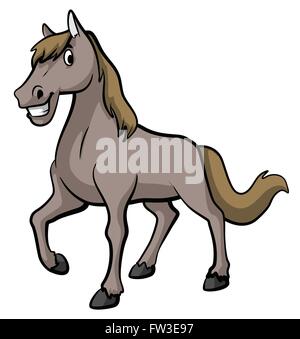 Fumetto del cavallo Illustrazione Vettoriale