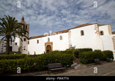 Storica chiesa di Iglesia de Santa Maria, Betancuria, Fuerteventura, Isole Canarie, Spagna Foto Stock