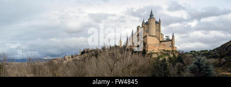 Alcazar di Segovia Castiglia e Leon, Spagna Foto Stock