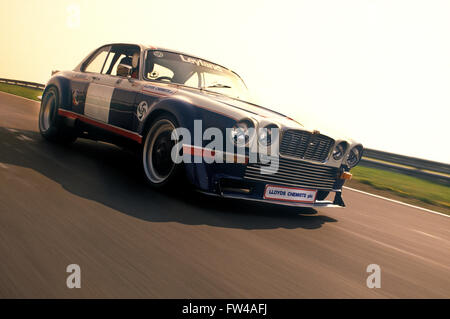 Jaguar XJC 5.3 racing car.1975. Costruito da Broadspeed Foto Stock