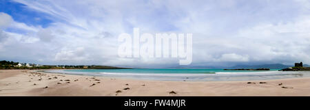 Ballinskelligs Beach, Kerry, Repubblica di Irlanda. Foto Stock