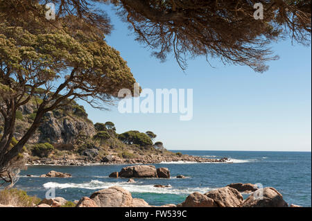 Bunker Bay a nord di Cape Naturaliste, Cape Leeuwin National Park, Australia occidentale Foto Stock