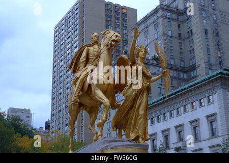 Battaglia di Chattanooga su Central Park di New York Foto Stock