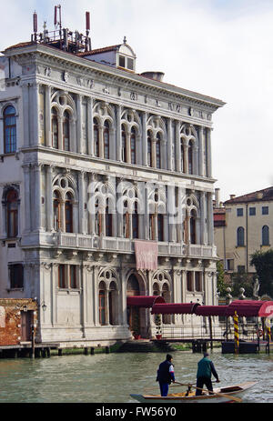 Venezia, Italia. Palazzo Vendramin-Calergi-Loredan Foto Stock