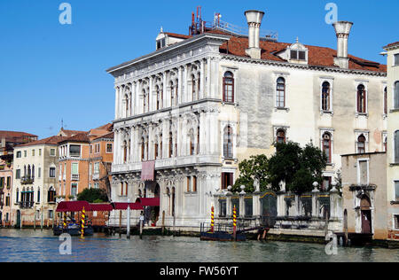 Venezia, Italia. Palazzo Vendramin-Calergi-Loredan Foto Stock